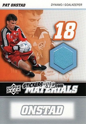 Cromo Pat Onstad - MLS 2008 - Upper Deck