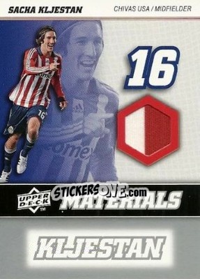 Sticker Sacha Kljestan - MLS 2008 - Upper Deck