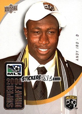 Sticker Andy Iro - MLS 2008 - Upper Deck