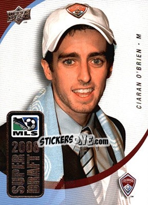 Sticker Ciaran O'Brien - MLS 2008 - Upper Deck