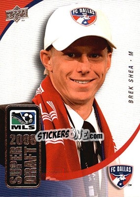Sticker Brek Shea - MLS 2008 - Upper Deck