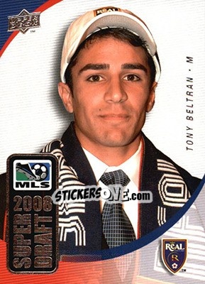 Sticker Tony Beltran - MLS 2008 n. SD-12 - Upper Deck