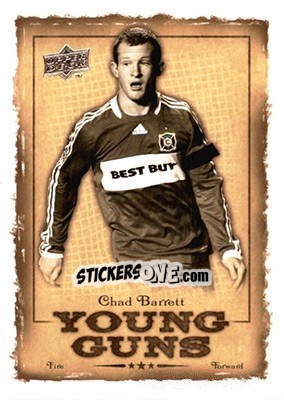 Sticker Chad Barrett - MLS 2008 n. YG-1 - Upper Deck