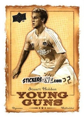 Sticker Stuart Holden - MLS 2008 n. YG-6 - Upper Deck
