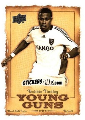 Sticker Robbie Findley - MLS 2008 n. YG-9 - Upper Deck