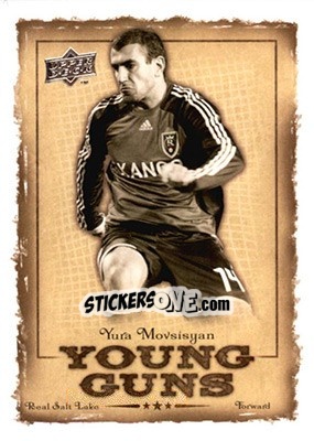 Sticker Yura Movsisyan - MLS 2008 - Upper Deck