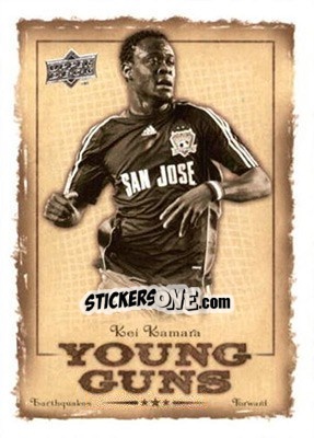 Sticker Kei Kamara - MLS 2008 n. YG-11 - Upper Deck