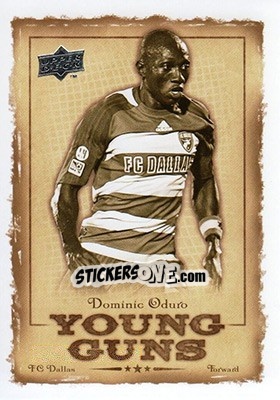 Sticker Dominic Oduro - MLS 2008 n. YG-13 - Upper Deck