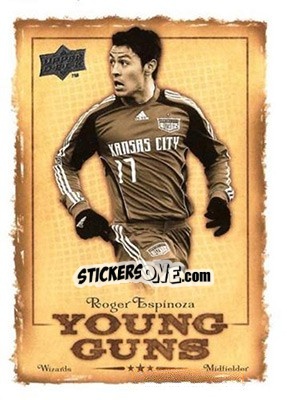 Sticker Roger Espinoza - MLS 2008 n. YG-15 - Upper Deck