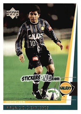 Sticker Mauricio Cienfuegos - MLS 1999 n. 3 - Upper Deck