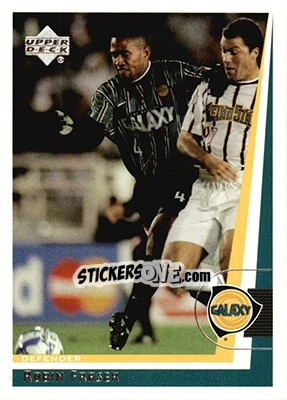 Sticker Robin Fraser - MLS 1999 - Upper Deck