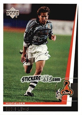 Sticker Eddie Lewis - MLS 1999 - Upper Deck