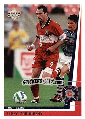 Sticker Jerzy Podbrozny - MLS 1999 - Upper Deck