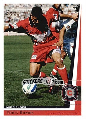 Sticker Chris Armas - MLS 1999 - Upper Deck