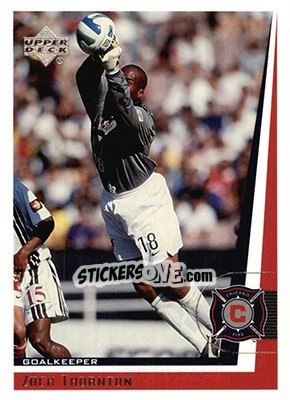 Sticker Zach Thornton - MLS 1999 - Upper Deck