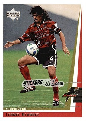Sticker Leonel Alvarez - MLS 1999 - Upper Deck