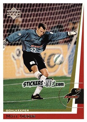 Sticker Matt Jordan - MLS 1999 - Upper Deck