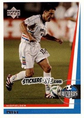 Sticker Preki - MLS 1999 - Upper Deck