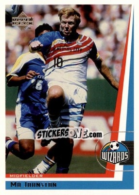 Sticker Mo Johnston - MLS 1999 - Upper Deck