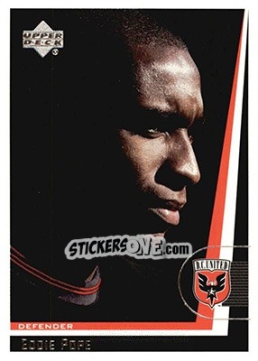 Sticker Eddie Pope - MLS 1999 - Upper Deck