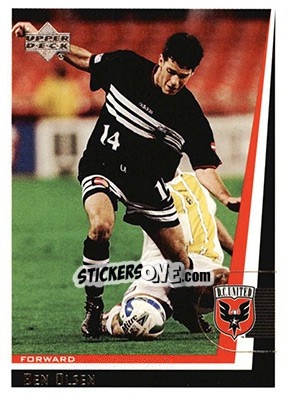 Sticker Ben Olsen - MLS 1999 - Upper Deck