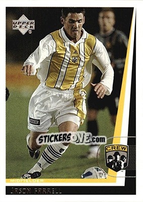 Sticker Jason Farrell - MLS 1999 - Upper Deck