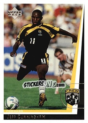 Sticker Jeff Cunningham - MLS 1999 - Upper Deck