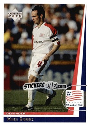 Cromo Mike Burns - MLS 1999 - Upper Deck