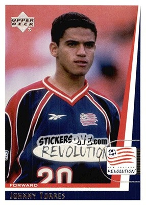 Sticker Johnny Torres - MLS 1999 - Upper Deck