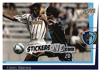 Sticker Chris Houser - MLS 1999 - Upper Deck