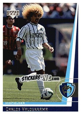 Cromo Carlos Valderrama - MLS 1999 - Upper Deck