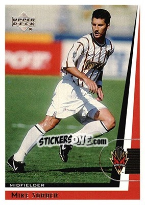 Sticker Mike Sorber - MLS 1999 - Upper Deck