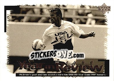 Cromo Brian McBride - MLS 1999 - Upper Deck