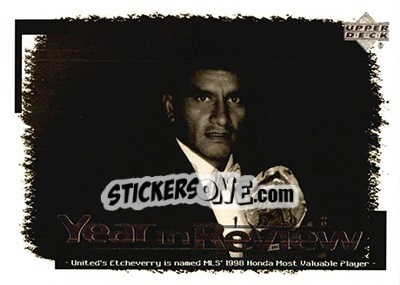 Sticker Marco Etcheverry - MLS 1999 - Upper Deck