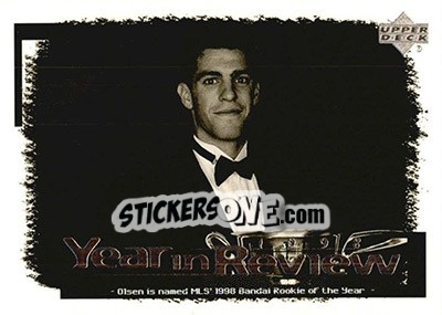 Sticker Ben Olsen - MLS 1999 - Upper Deck