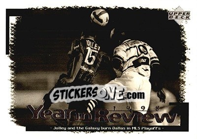 Sticker Los Angeles Galaxy - MLS 1999 n. 96 - Upper Deck