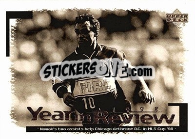 Sticker Peter Nowak - MLS 1999 n. 100 - Upper Deck