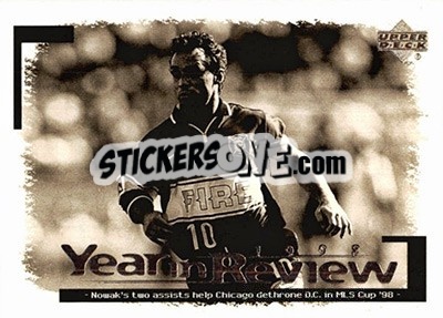 Cromo Peter Nowak - MLS 1999 - Upper Deck