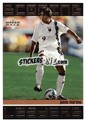 Cromo Jaime Moreno - MLS 1999 - Upper Deck