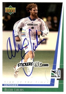 Sticker Alexi Lalas - MLS 1999 - Upper Deck