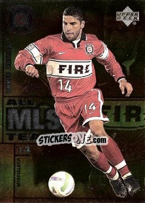 Sticker Chris Armas - MLS 1999 - Upper Deck
