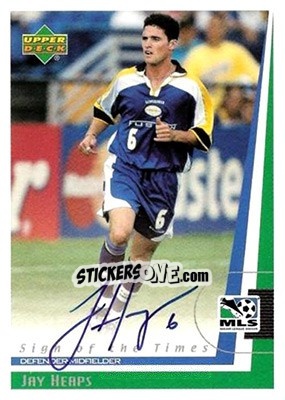 Sticker John Harkes - MLS 1999 - Upper Deck