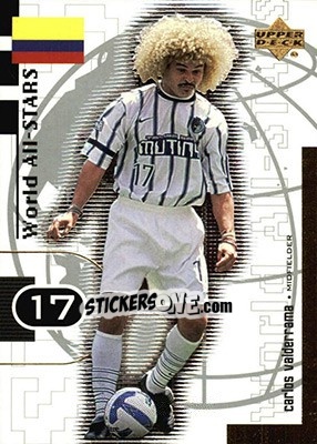 Sticker Carlos Valderrama - MLS 1999 n. W1 - Upper Deck