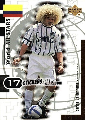 Figurina Carlos Valderrama - MLS 1999 - Upper Deck