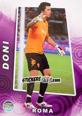 Sticker Doni - Real Action 2008-2009 n. 9 - Panini