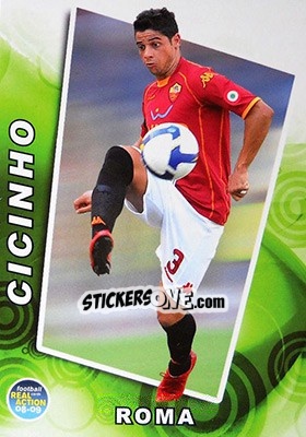 Sticker Cicinho - Real Action 2008-2009 - Panini