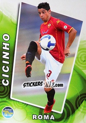 Cromo Cicinho - Real Action 2008-2009 - Panini