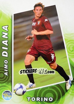 Sticker Amo Diana - Real Action 2008-2009 n. 28 - Panini