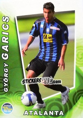 Sticker Gyorgy Garics - Real Action 2008-2009 - Panini