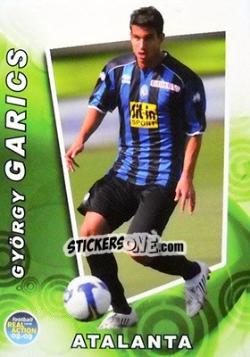 Cromo Gyorgy Garics - Real Action 2008-2009 - Panini